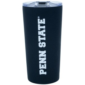 navy tumbler with Penn State up the side